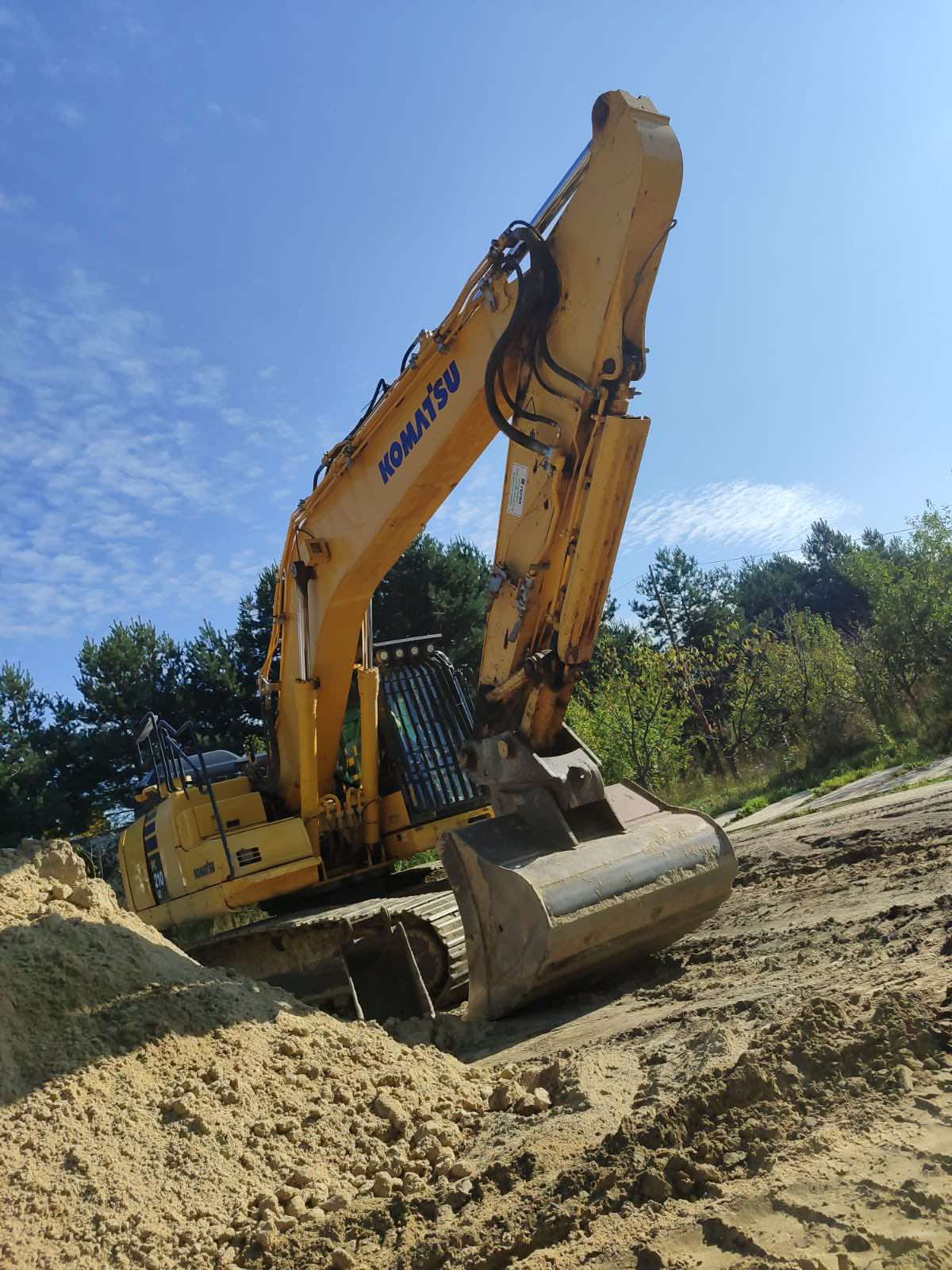 Komatsu PC210 - wyłączenie AdBlue®